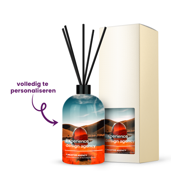 Geurstokjes 500 ml - Volledig gepersonaliseerd
