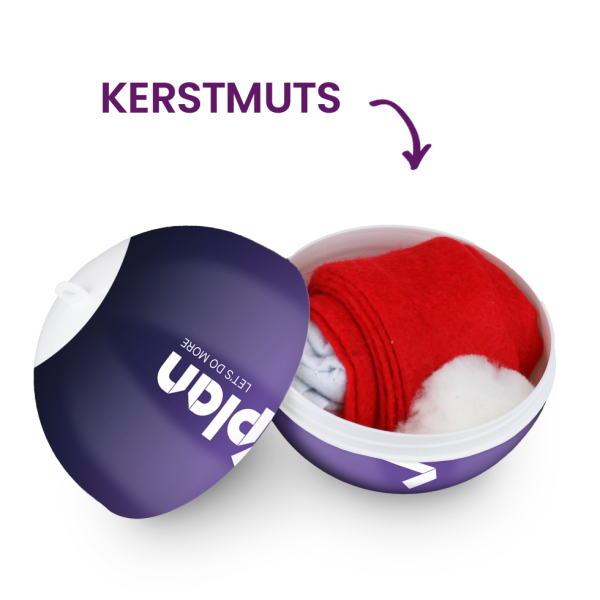 Gevulde kerstbal - Volledig gepersonaliseerd