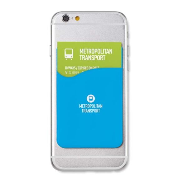 Kaartjeshouder voor telefoon