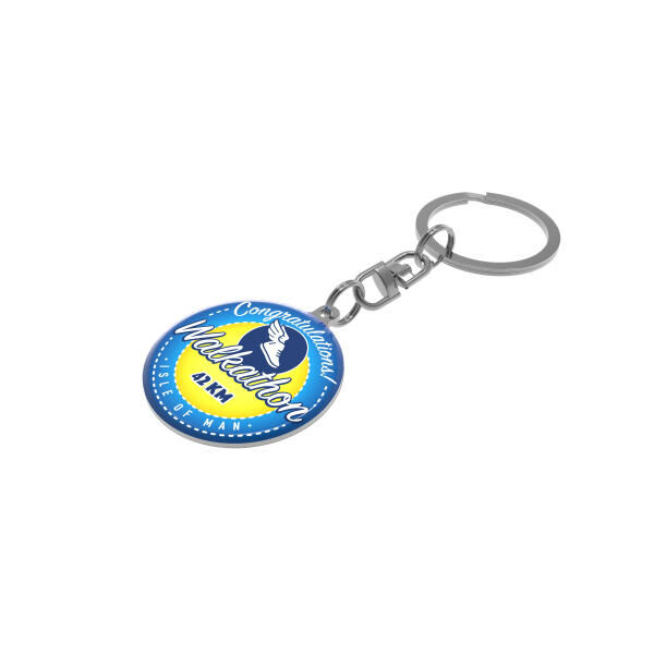 Key Ring Pluto Ronde