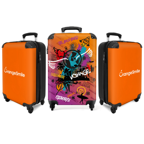 Trolley - Volledig bedrukt (handbagage formaat)