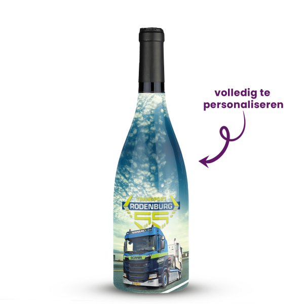 Witte Wijn 750 ml - Volledig gepersonaliseerd